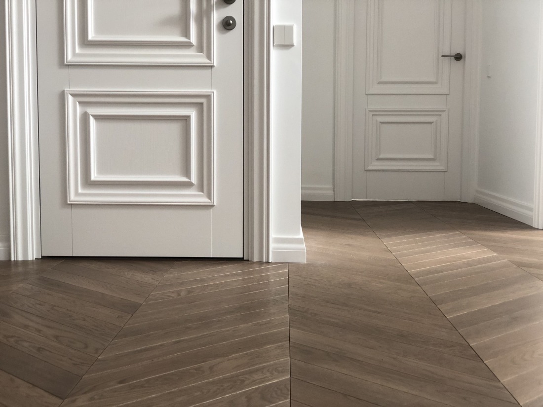 Chevron and herringbone