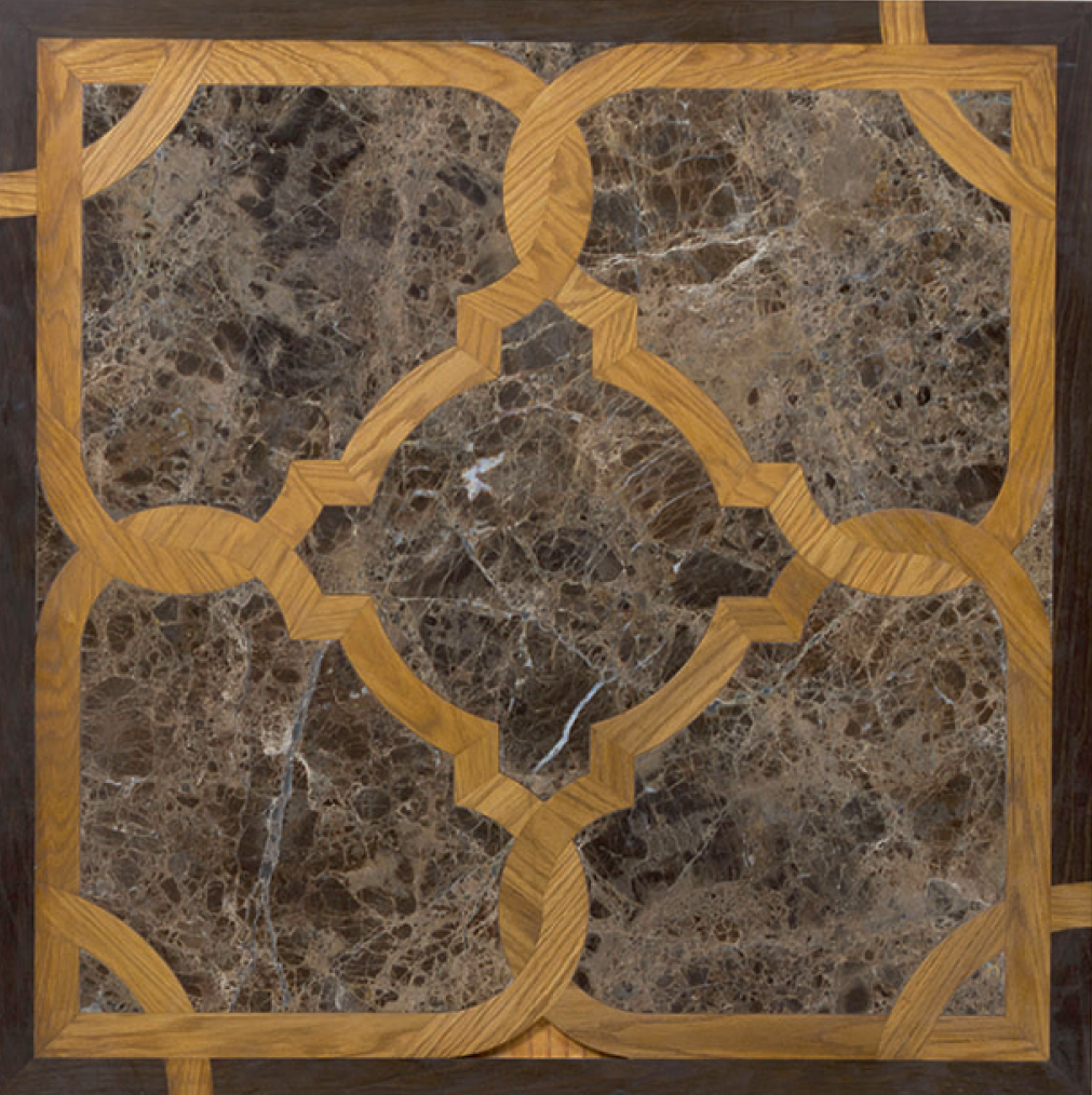 Panel with stone "Emperador dark"