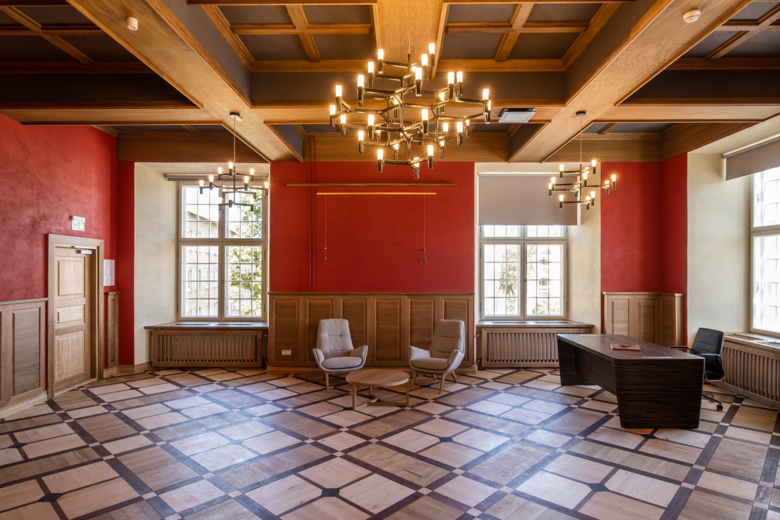 Narva Town Hall in Estonia