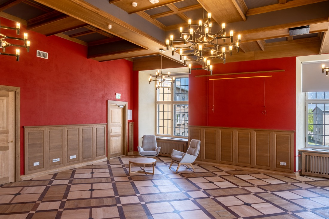 Narva Town Hall in Estonia